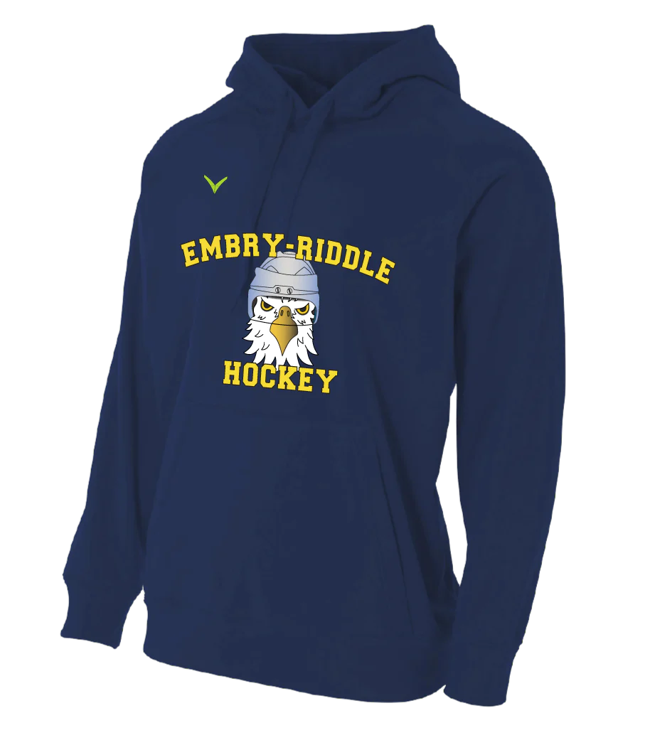 Embry Riddle Men’s Solid Tech Solid Tech Fleece Hoodie