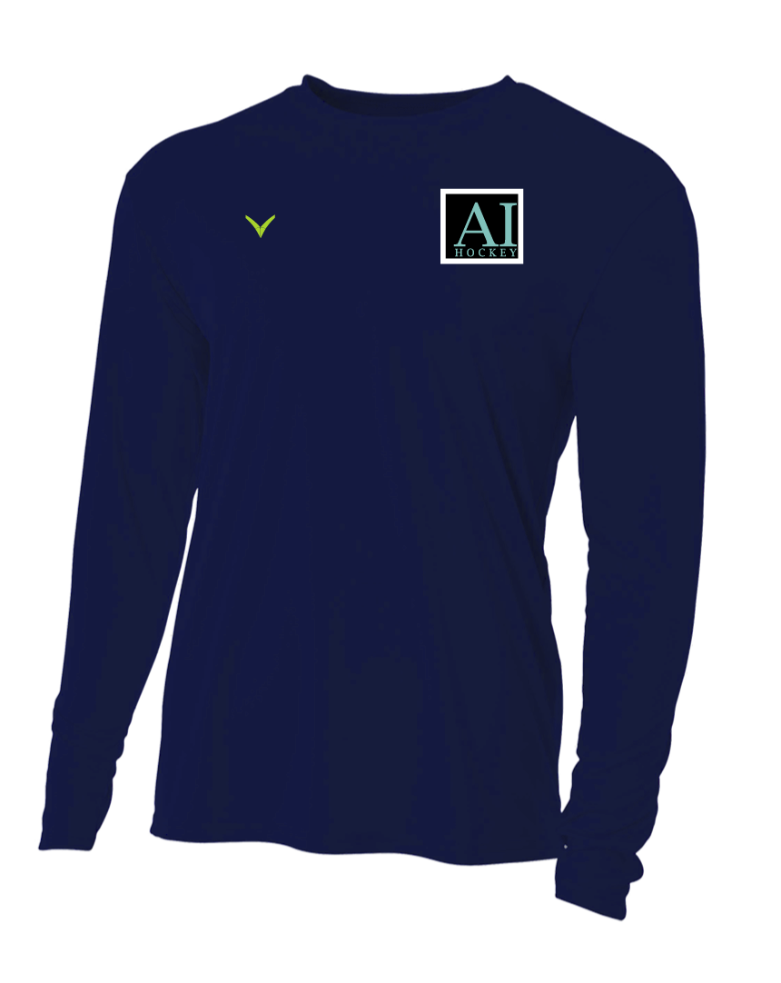 A TEST STORE Men's Long Sleeve Performance Crew