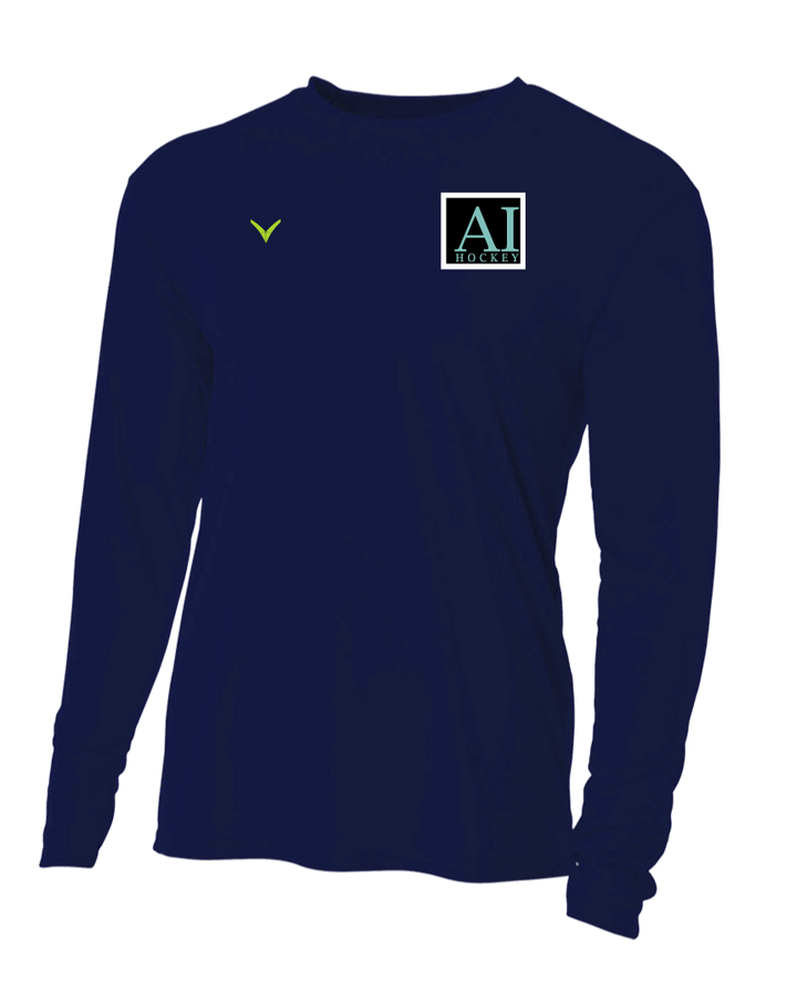 A TEST STORE Youth Long Sleeve Performance Crew
