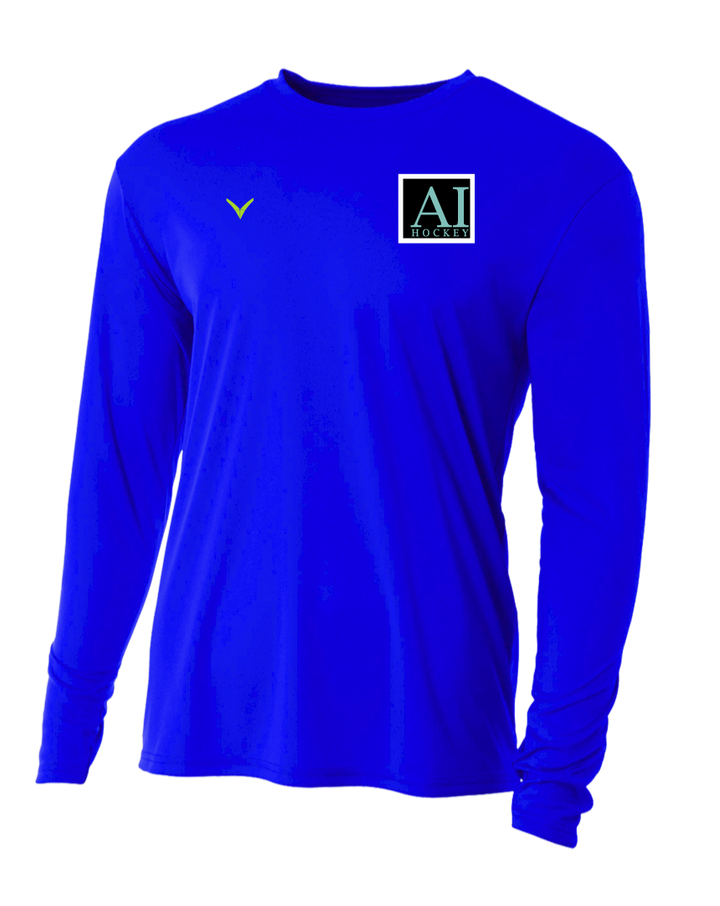 A TEST STORE Youth Long Sleeve Performance Crew