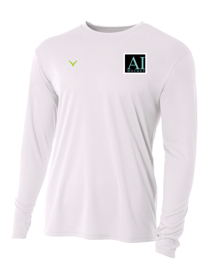 A TEST STORE Men's Long Sleeve Performance Crew