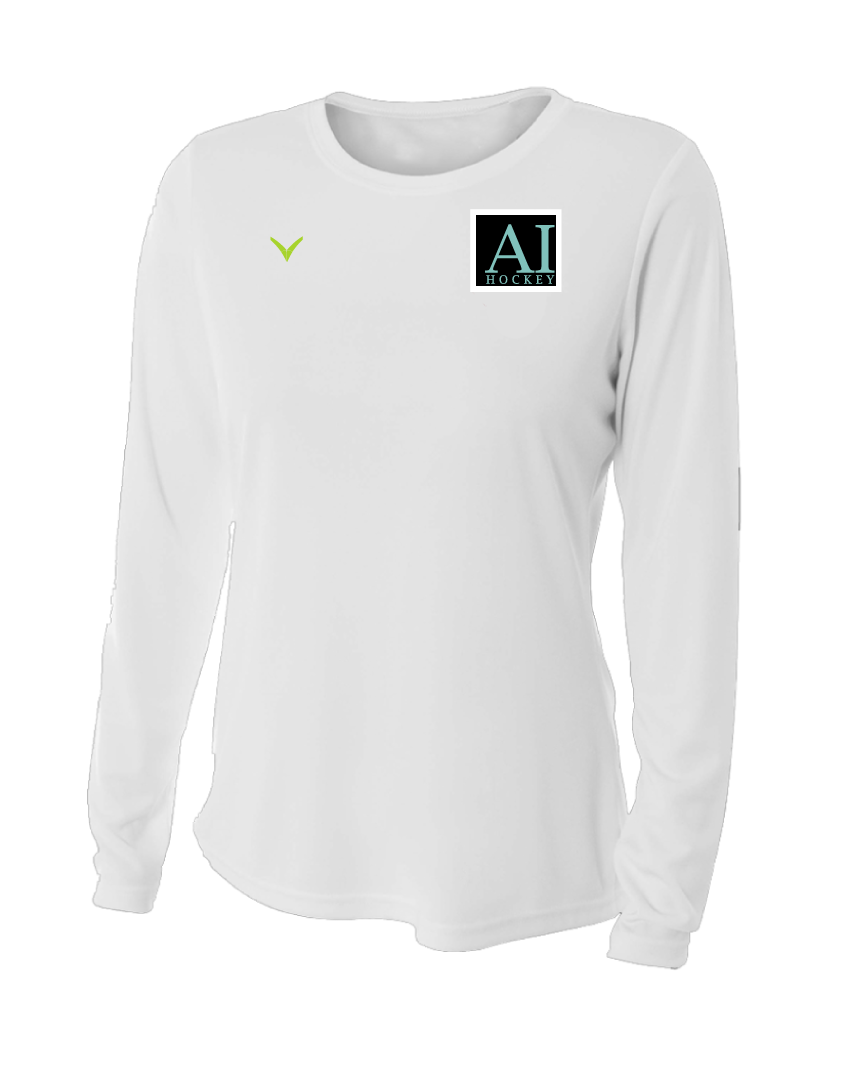 A TEST STORE Women's Long Sleeve Performance Crew
