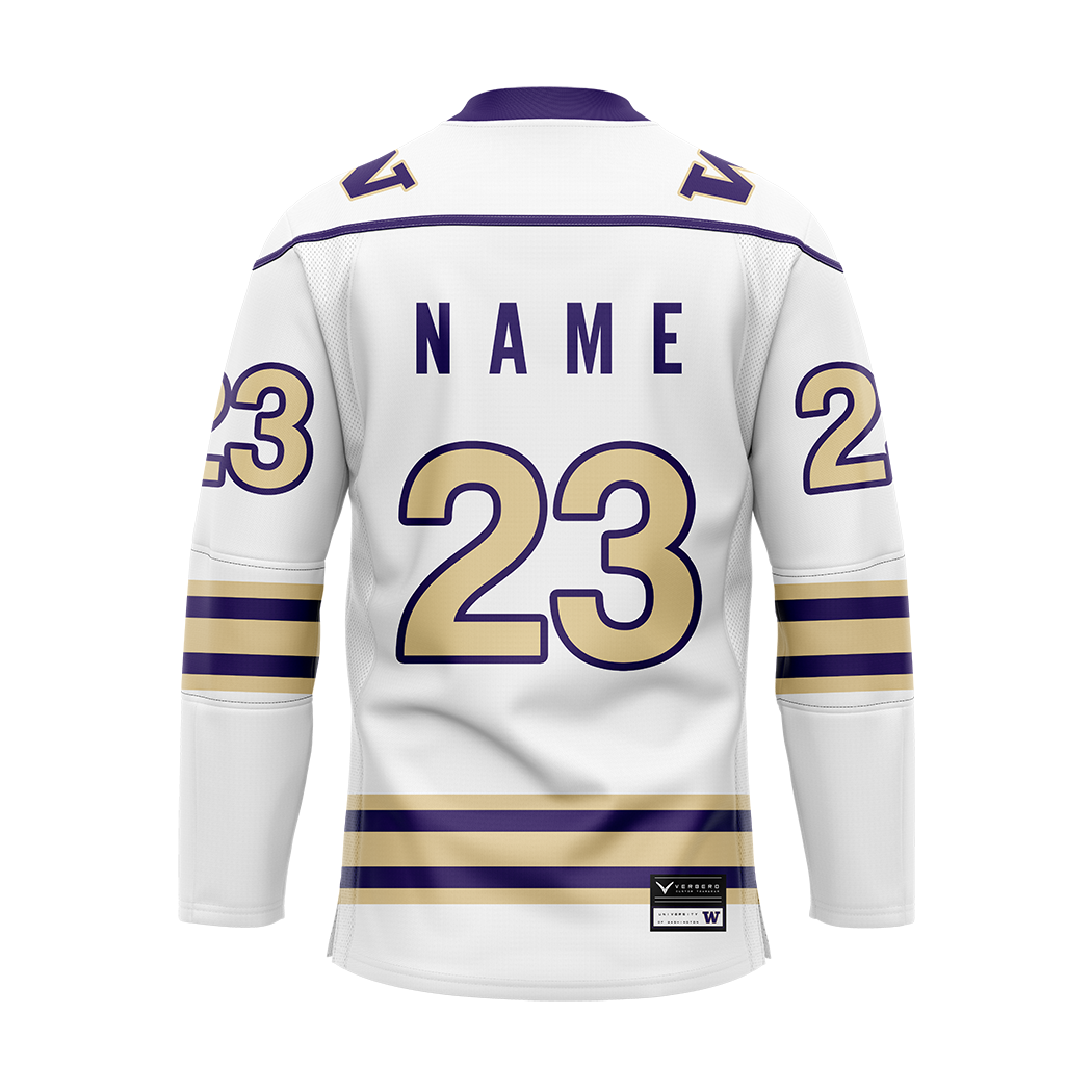 University Of Washington Custom Authentic Replica Jersey
