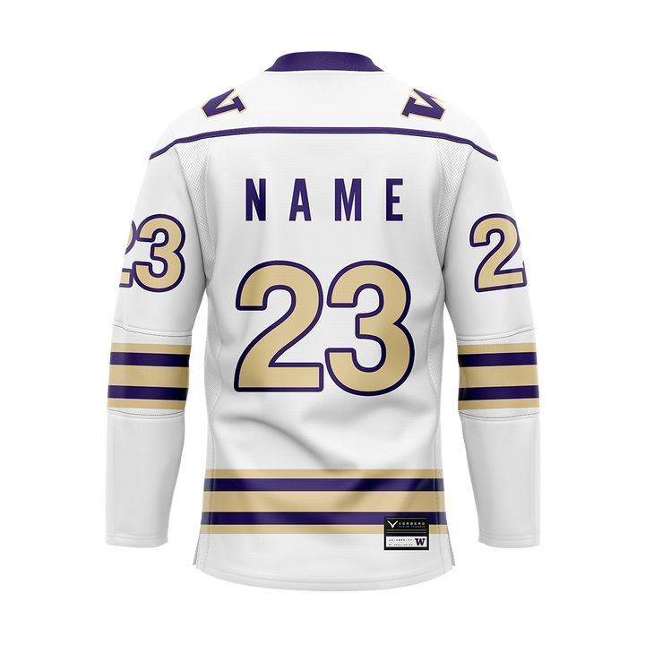 University Of Washington Custom Authentic Replica Jersey