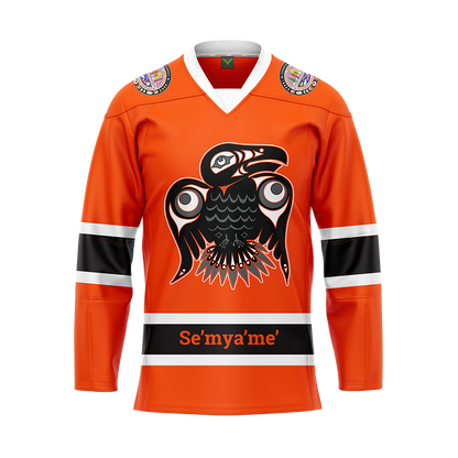 Semiahmoo Full Tackle Twill Authentic Replica Jersey